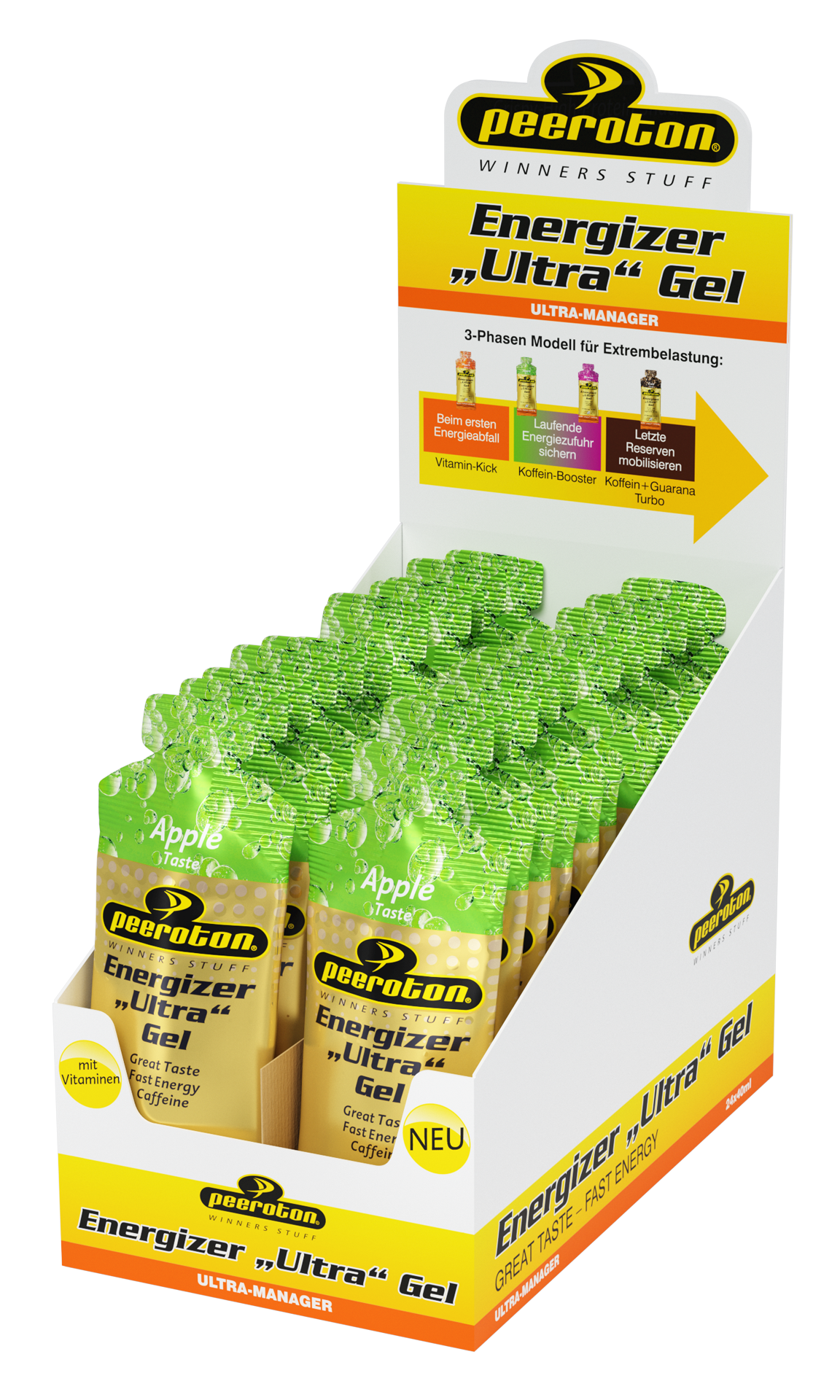 ENERGIZER ULTRA Gel 24x40g - Apfel