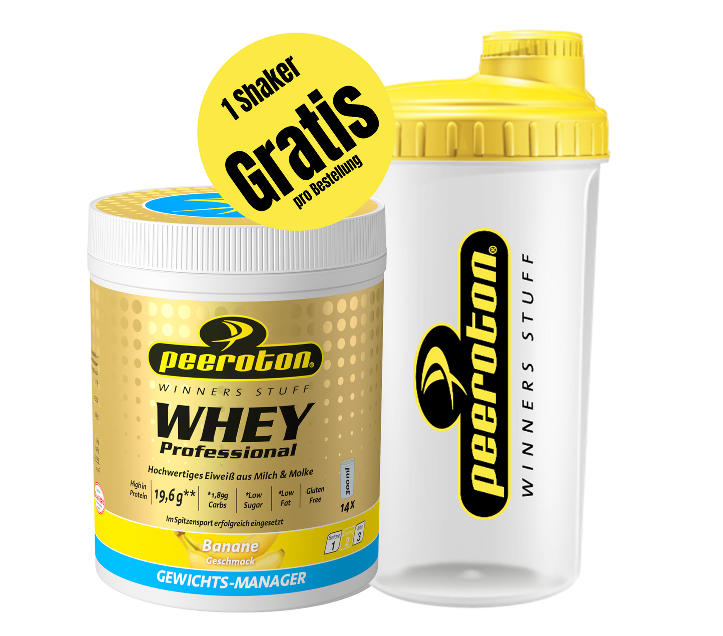 WHEY Professional Protein Shake 350g - Banane