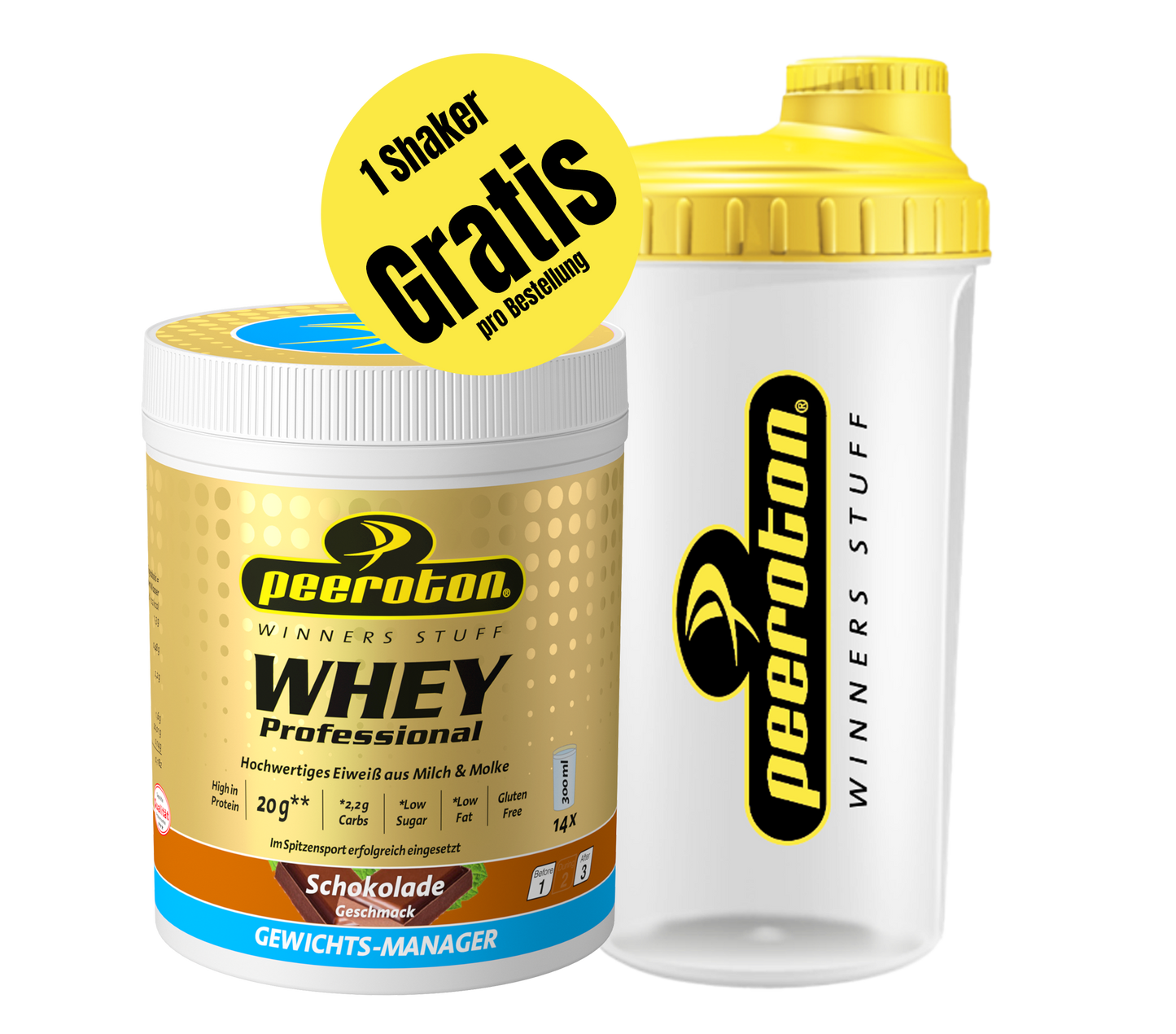 WHEY Professional Protein Shake 350g - Schokolade