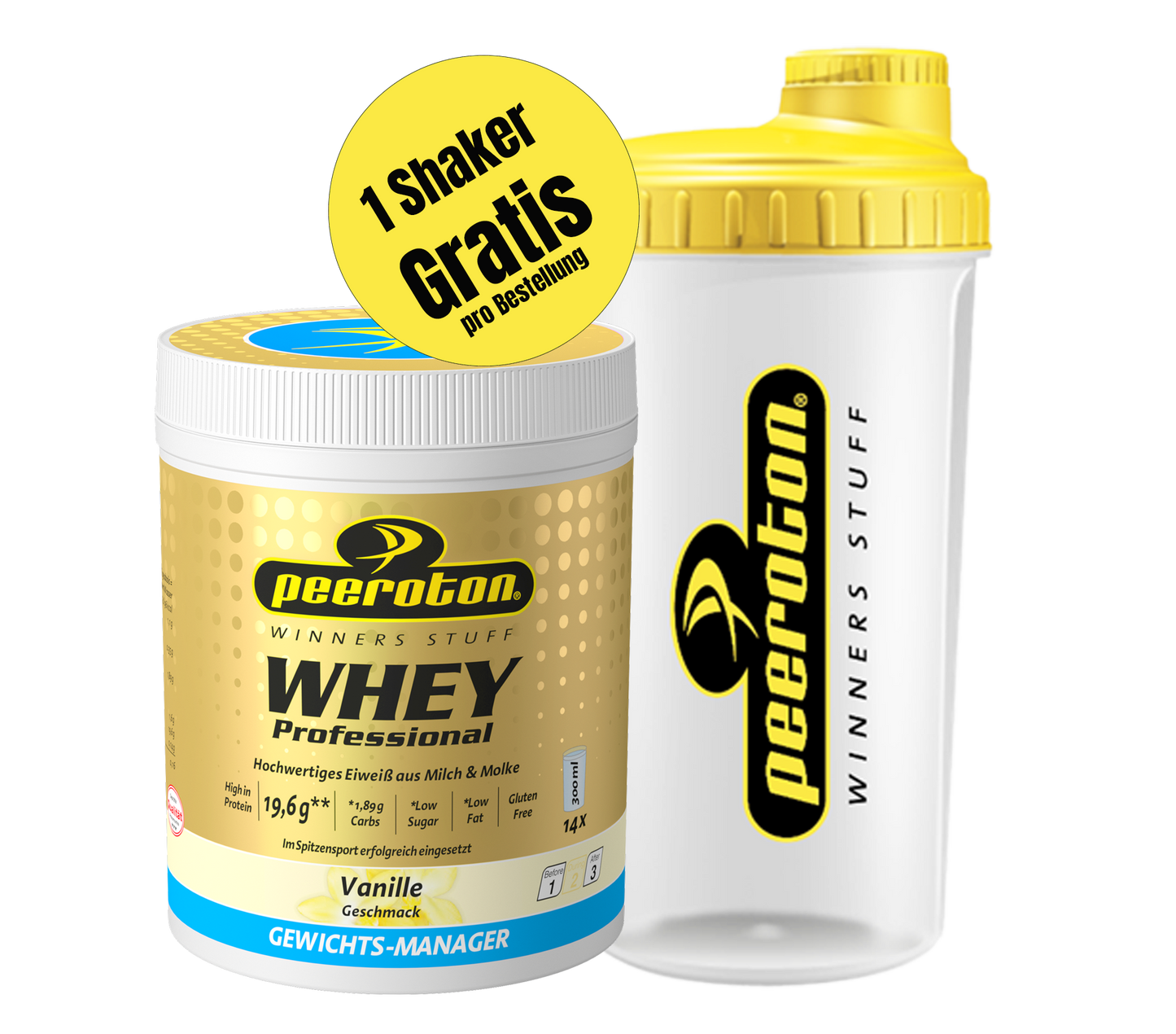 WHEY Professional Protein Shake 350g - Vanille