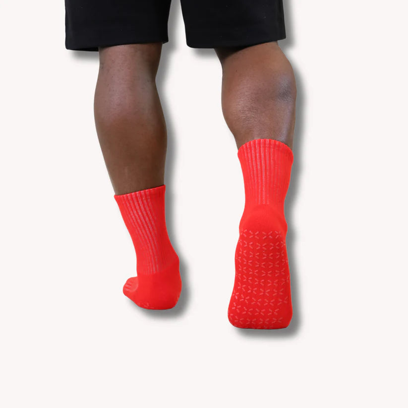 GRIMP Grip Socks Red