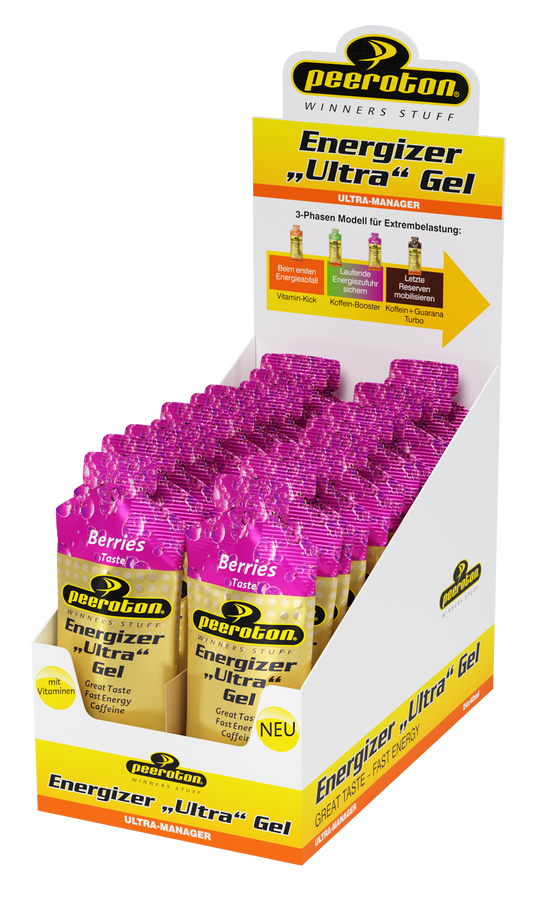 ENERGIZER ULTRA Gel 24x40g - Beeren