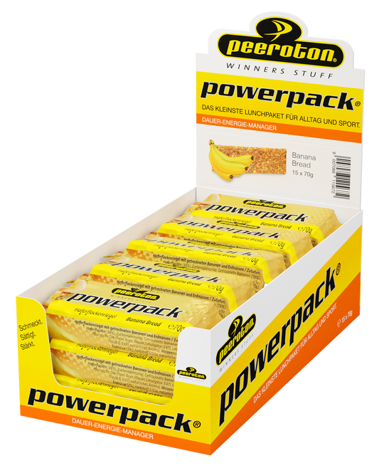 POWERPACK Energie Protein Riegel 15x70g - Banana Bread