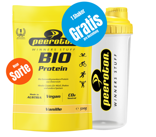 BIO Vegan Protein Pulver Mix 500g - Vanille