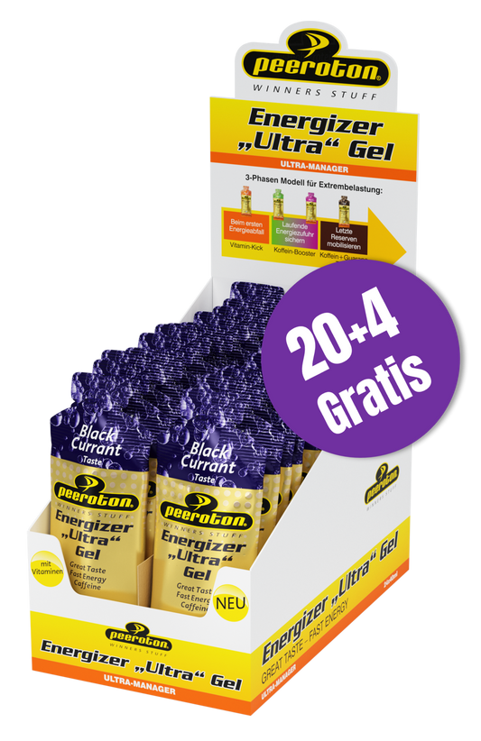 ENERGIZER ULTRA Gel 24x40g - Johannisbeere