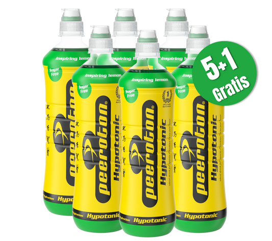 HYPOTONIC - Sport Elektrolyt Getränk 6-Pack - Zuckerfrei - Inspiring Lemon