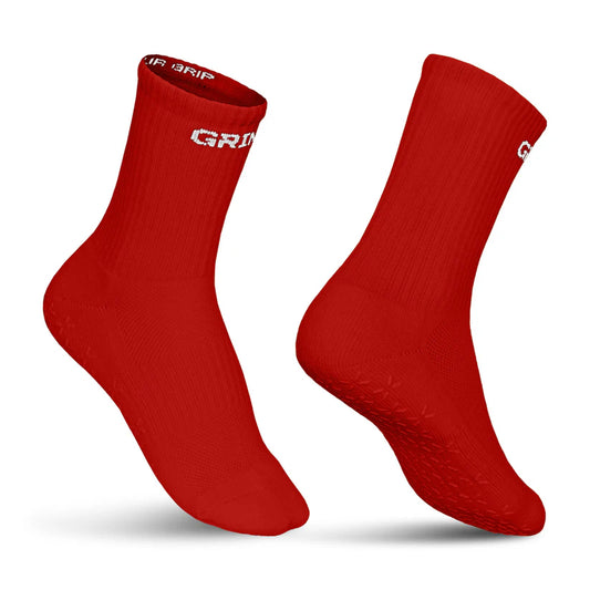 GRIMP Grip Socks Red